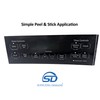 Supplying Demand WB27T11005 Electric Range Black 10 Button Faceplate Graphics