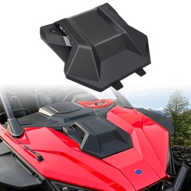CPOWACE Front Turbo Hood Compatible with Polaris RZR PRO XP 2020-2024 Compatible with Polaris RZR PRO R/Turbo R 2022 2023 2024 Accessories Black Hood Scoop Air Intake Kit
