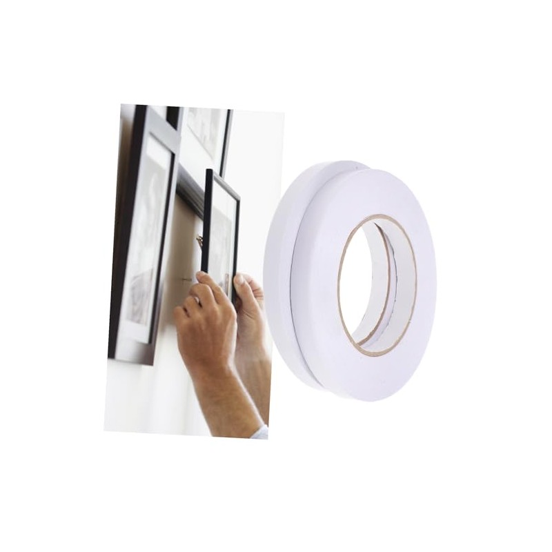 DOITOOL 2rollos Cinta de Doble Cara Resistentes para Manualidades Cada