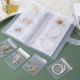 Vellure Travel Jewelry Organizer – Clear Pockets for Tangle-Free Storage, Portable Home and Travel Accessories