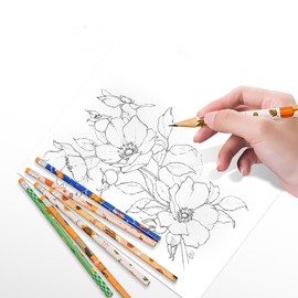 YIHUANYIFA 48pcs Thanksgiving Pencils with Eraser for Kids Wood Pencils Bulk for Décor Goodie Bags or Treat Gift Prize Party Favor School Stationery Office Supply (Thanksgiving, 48)