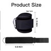 Ankle Straps for Cable Machine Kickbacks in Home & Gym(Pair),Neoprene
