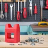 Red Lightweight Magnetizer Demagnetizer for Screwdriver Bits Tips Screw Driver