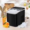 Countertop Ice Maker Machine, Basket and Handle, 9 Cubes in