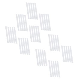 Unbranded 50Pcs White Makeup Brush Mesh Cover Cosmetic Brush Protector Net Sleeve Guards D