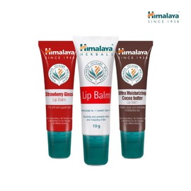 Himalaya Lip Balm 10g x5 (Choose 1 out of 3 types) Strawberry Lip Balm 10g x5 / 히말라야 립밤 10g x5(3종 중 택1) 스트로베리 립밤 10g x5