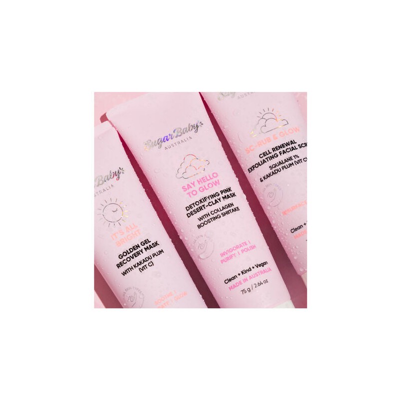 SugarBaby Sugar Baby Say Hello To Glow Detoxifying Face Mask