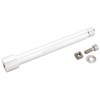 Burgtec Fox Boost Axle 2021+ Rhodium Silver