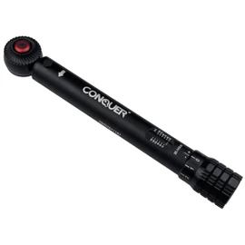 CONQUER Mini Torque Wrench 1/4" Drive, 30-140 in. lbs. – Compact Bike Torque Tool for Carbon Frames, Car & Precision Assembly – Small Torque Wrench with ±4% Accuracy, Quick Release & 72-Tooth Ratchet
