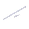 Guitar Measuring Tool Set Silver Aluminum Neck Straight Edge Fret