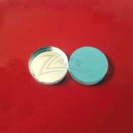ZLazr.com (50) 1/2" x 1/8" Mirrored Acrylic Circle Disc Craft Plastic Plexiglass!