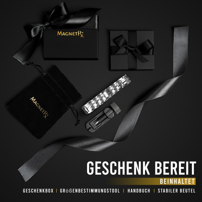 MagnetRX Ultra Strong Magnetic Bracelet - Magnetic Bands for Men