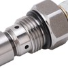 Pressure Relief Valve Metal Overflow Valve EX200‑2 3 Replacement for