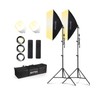 Skytex Softbox Lighting Kit 2Pack,20x28in Soft Box |Upgrade 135W 2700-6400K