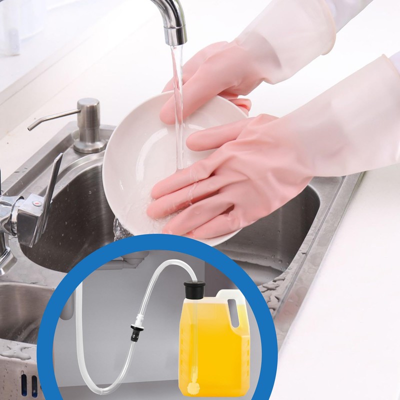 Yofidra Sink Soap Dispenser Extension Kit: Under Sink Dish Soap