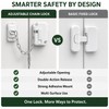 2 Pack No-Drill Child Safety Chain Lock for Windows and