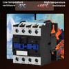 CJX2-18 AC Contactor DIN Rail AC Contactor Normally Copper Coil