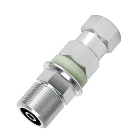 1 Pack Heavy Duty SO-239 Stub Mount Connector, CB Antenna Stud Mount Adapter with 3/8 x 24 Thread, Universal CB Radio Antenna Mount for 1/2" Hole, Radio Antenna Adapter for Truck & Off-Road