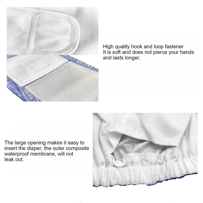 Adult Diaper Reusable Elderly Incontinence Nappy Washable Adjustable Diaper Pants201