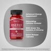 Piping Rock Energy Supplement with Caffeine | 90 Capsules |