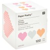 Futschikato Stickers Hearts Pack of 100 FSC Mix