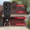 pepape Garage Opener Remote Control Gate Fob Transmitter Compatible with