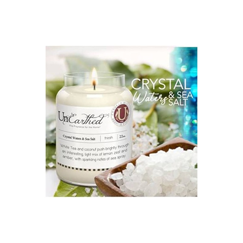 Crystal Waters & Sea Salt - Luminare Vitrum 24.6 oz.