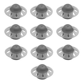 RAMGLYO 10 Pcs Hearing Aid Domes Hearing Aid Open Domes Suitable for Weople with Moderate Hearing Loss