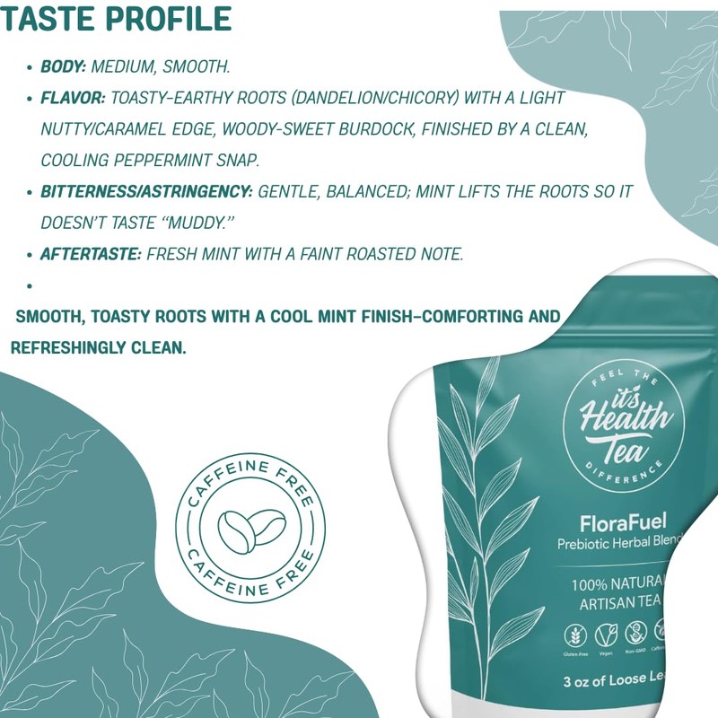Probiotic Support Herbal Tea – Gut Balance & Digestive Comfort
