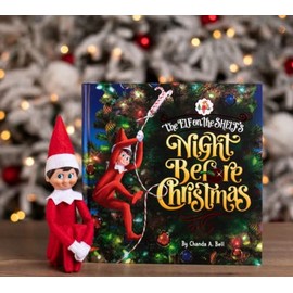 Elf On The Shelf Night Before Christmas Storybook and Blue Eye Boy