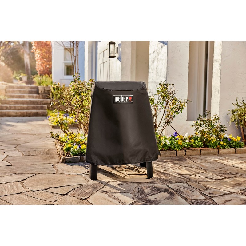 Weber Grill Cover for Lumin Electric Grill When Using Lumin