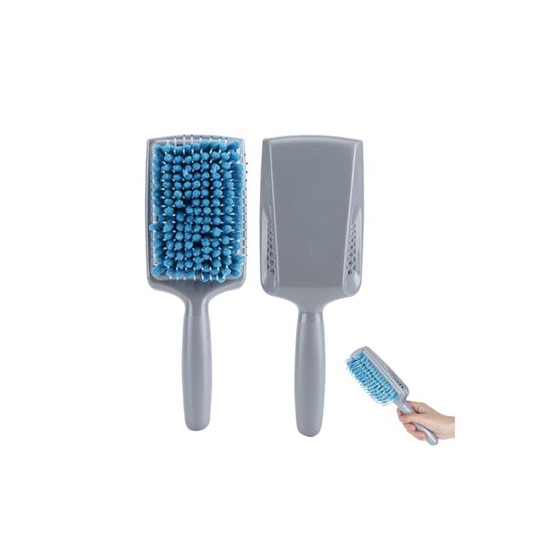 Peine para secar el cabello, paquete de 2 cepillos de
