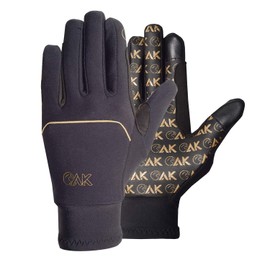 AK Xtreme Winter Riding Gloves Polar Flexi for Daily Wear by Horse Riding Gloves AKRS-6620 (Black/Gold, 4XS)