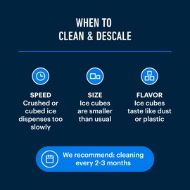 Essential Values Ice Machine Cleaner and Descaler 16 fl oz Descaler | Ice Maker Cleaner Compatible with All Major Brands (Scotsman, KitchenAid, Affresh, Opal, Manitowoc) (3 pack)