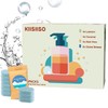 KIISIISO Foaming Hand Soap Tablet Refills - Pack of 16, 128 FL oz Total - Variety Fragrance & Sheer Organza Bag - Compatible with Foaming Dispensers
