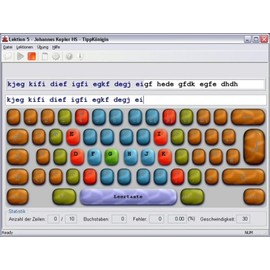 TippKönigin - 10-Finger-System Tipptrainer der neuen Generation