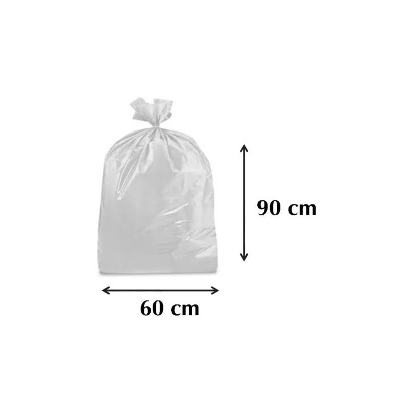 Naliplastic 200 Pzas Bolsa Basura 60x90 Resistente Blanca *facturamos