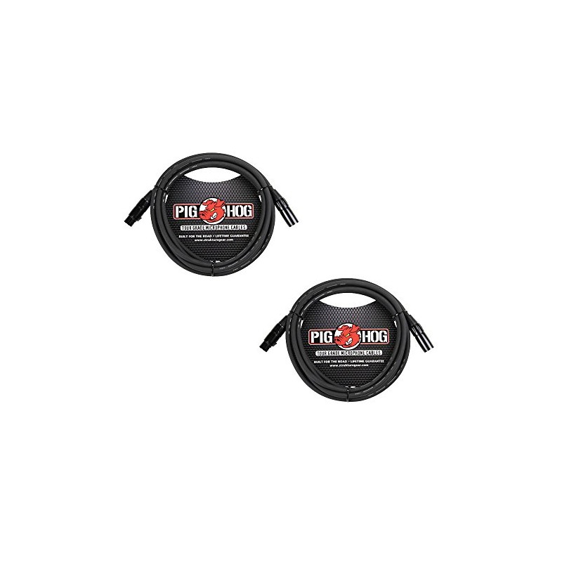 Pig Hog PHM10 10' High Performance 8mm 3-Pin XLR Microphone
