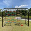 Innovative Rainbow Kids' Wooden Rope Ladder - 3/4/5-Group Connectivity, 14-Inch