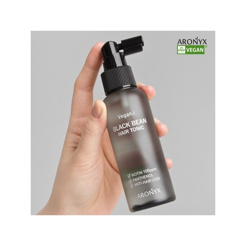 Vegan Eye Black Bean Hair Loss Tonic 100ml x 2