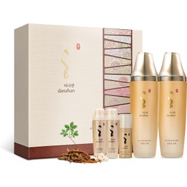 KOREAN COSMETICS, Danahan, Anti-wrinkle 2-piece set (fluids 160ml +emulsion 160ml) (Moisturizing, high-nutrition, herbal skin lotion set)001KR