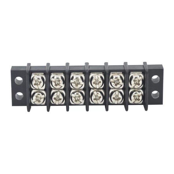 Unbranded/Generic 6 POSITION HD 20A WIRE CONNECOR SCREW BARRIER Silver