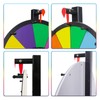 iElyiEsy Spinning Prize Wheel Pegs with Red Pointer & Nuts