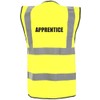 Apprentice Hi Vis Safety Vest - Reflective High Visibility Waistcoat