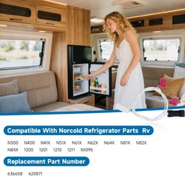 LEYURISE Thermistor Assembly Rv Fridge Thermistor Compatible with Norcold Refrigerator Parts Rv N300 N400 N82X N84X 1210 1211 Replace#: 636658 620871