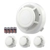 Detector De Humo Con Alta Cobertura Y Alarma Con Sonido