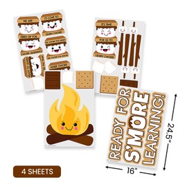 S’More Learning Door Decorations – 22 Pieces