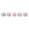 DOMINO'S AZTECA MEXICO Dados De Poker Cubano De Acetato