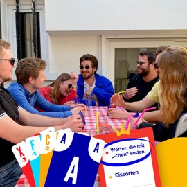 Crack List Family Card Game, 2–8 Players, Board Games for 10 Years and Up, 30+ Minutes, Game Evenings with Friends and Family, German Language