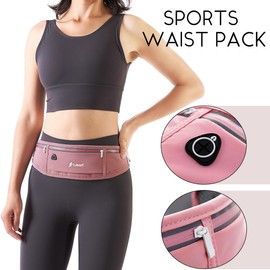 Travel Hidden Money Belt for Men & Women Blocking Waist Pouch for Passport, Wallet & Phone - Safe and Protected when Travelling